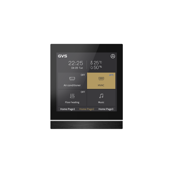 GVS KNX Smart Touch Panel V40s система автоматизации дома